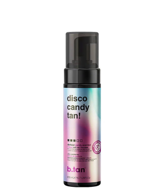 b.tan Selvbruner Mousse Disco Candy Tan, 200 ml.