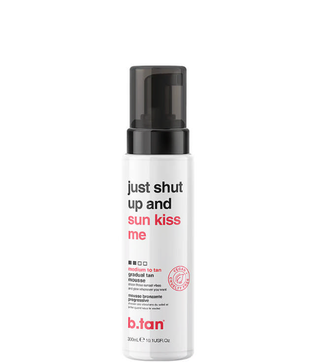 b.tan Just Shut Up and Sun kiss Me Gradual Tan Mousse, 300 ml.