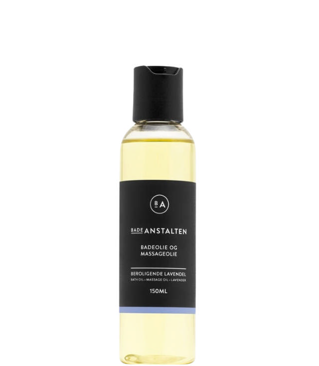 Badeanstalten Bade- og Massageolie - Lavendel, 150 ml.