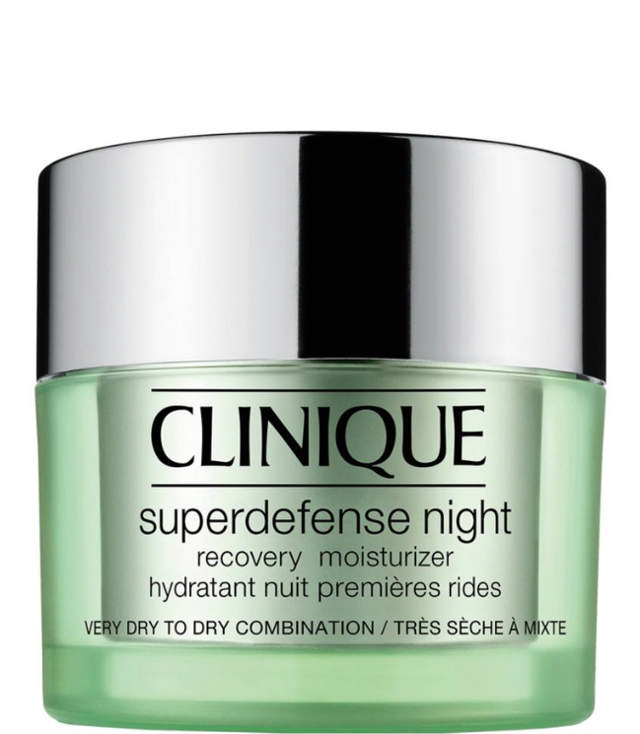 Clinique Superdefense Night Recovery Moisturizer Very Dry To Dry Combination, 50 ml.