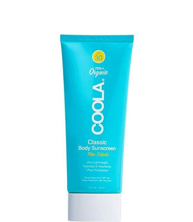 COOLA Classic Body Lotion Pina Colada SPF30, 177 ml.