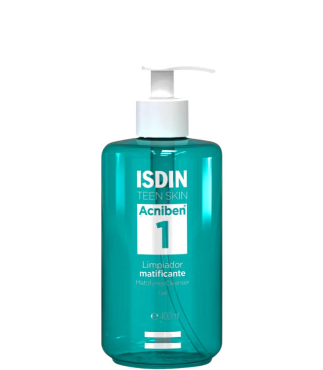 Isdin Acniben facial cleanser gel, 400 ml.