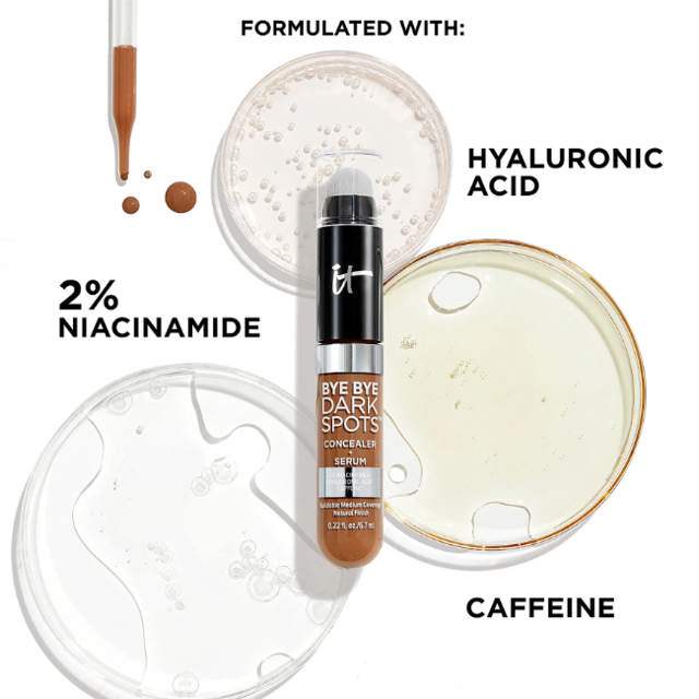 IT Cosmetics Bye Bye Dark Spots Concealer + Serum #32 Medium Warm, 7 ml.