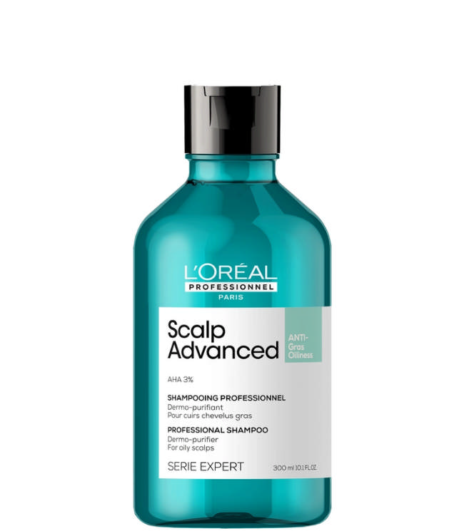 L'Oréal Pro Scalp Advanced Anti-Oiliness Shampoo, 300 ml.