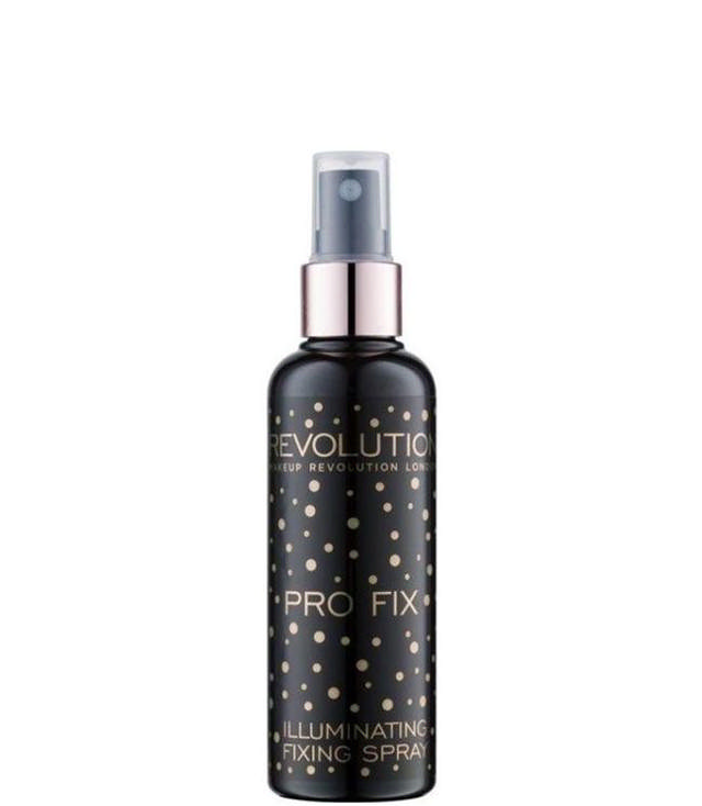 Makeup Revolution Illuminating Fixing Spray, 100 ml.