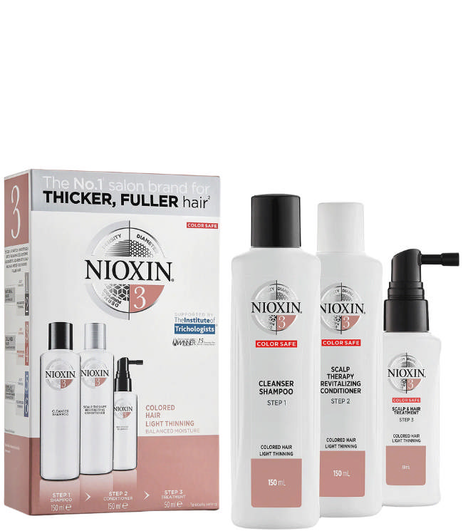 Nioxin Trial Kit System 3, 150+150+50 ml.