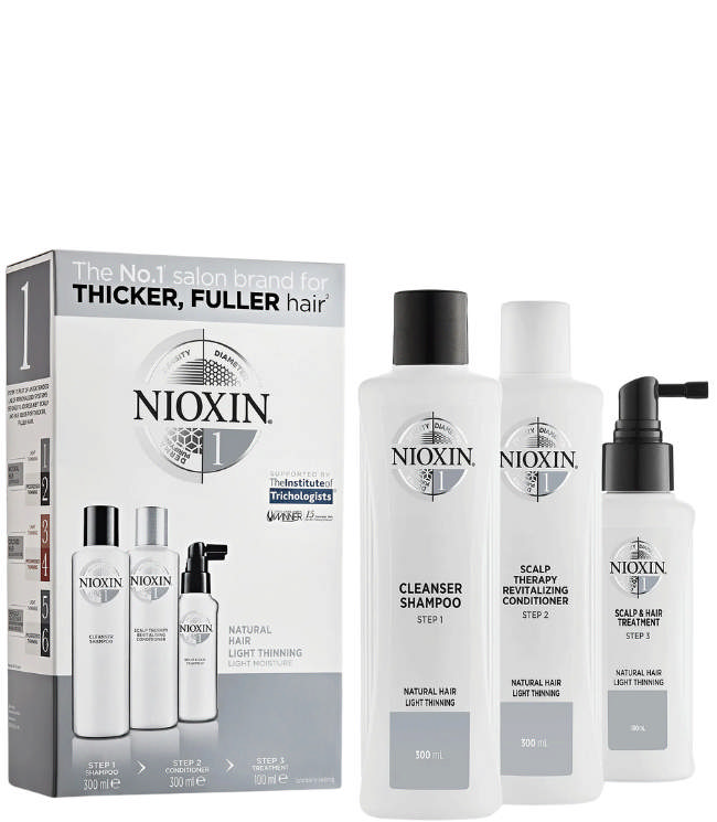 Nioxin Loyalty Kit System 1, 300+300+100 ml.