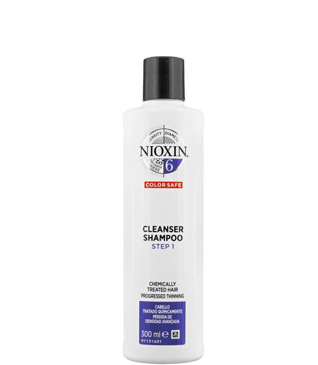 Nioxin 6 Cleanser Shampoo, 300 ml.