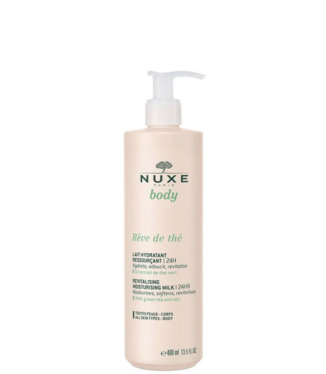 Nuxe Rêve de thé Revitalising Moisterising Milk 24h, 400 ml.