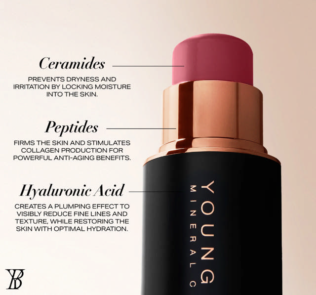 Youngblood VividLuxe Crème Blush Stick Pink Prosecco 9,5g